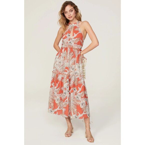 Area Stars Dresses & Skirts - Area Stars Tropical Halter Dress